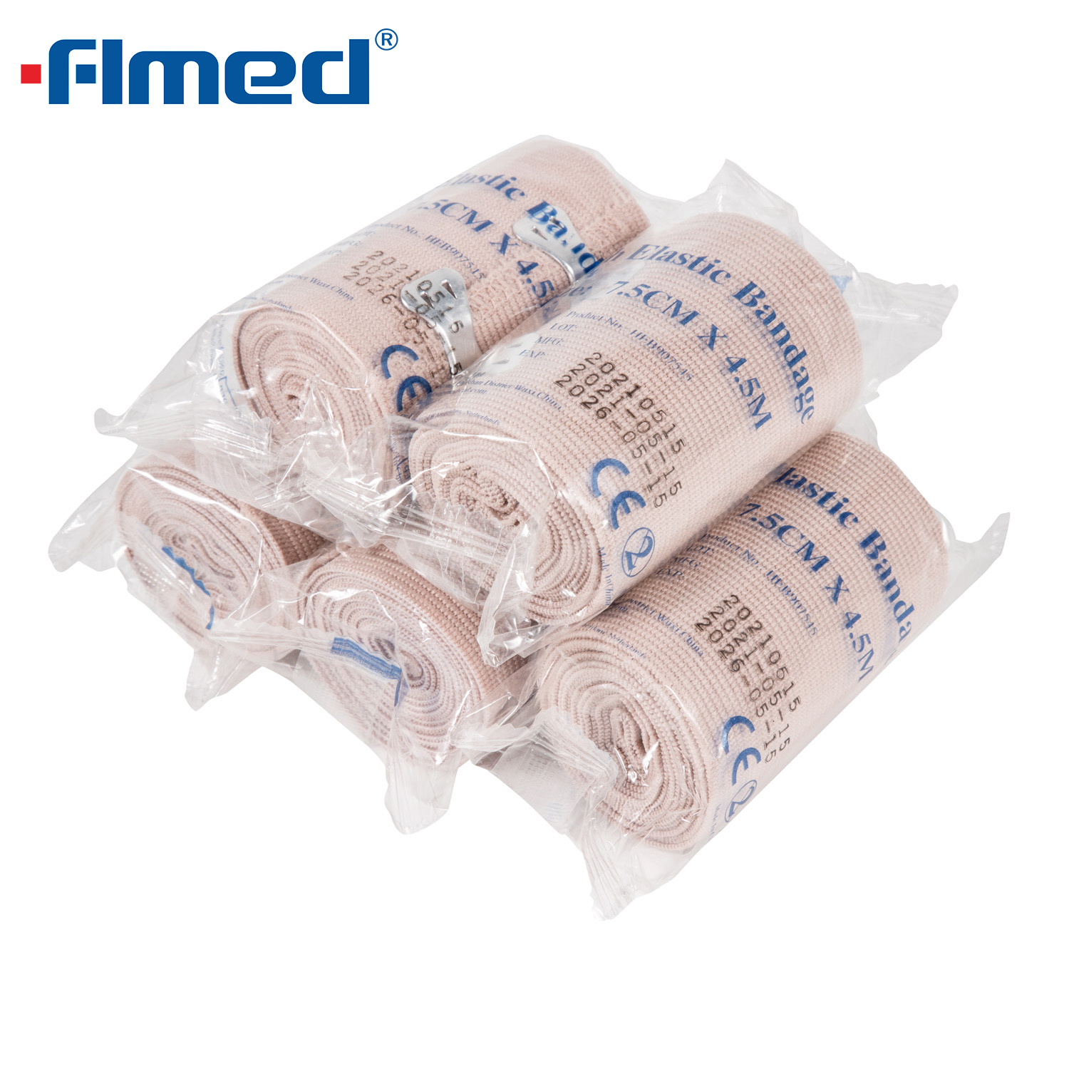 Возротая вентиляционная повязка с высокой эластичной сжатием для Medicalcare Использование резиновой эластичной повязки.