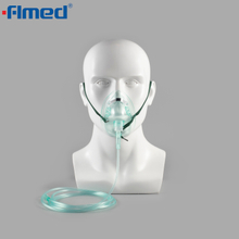 Стандартная одноразовая кислородная маска с трубками