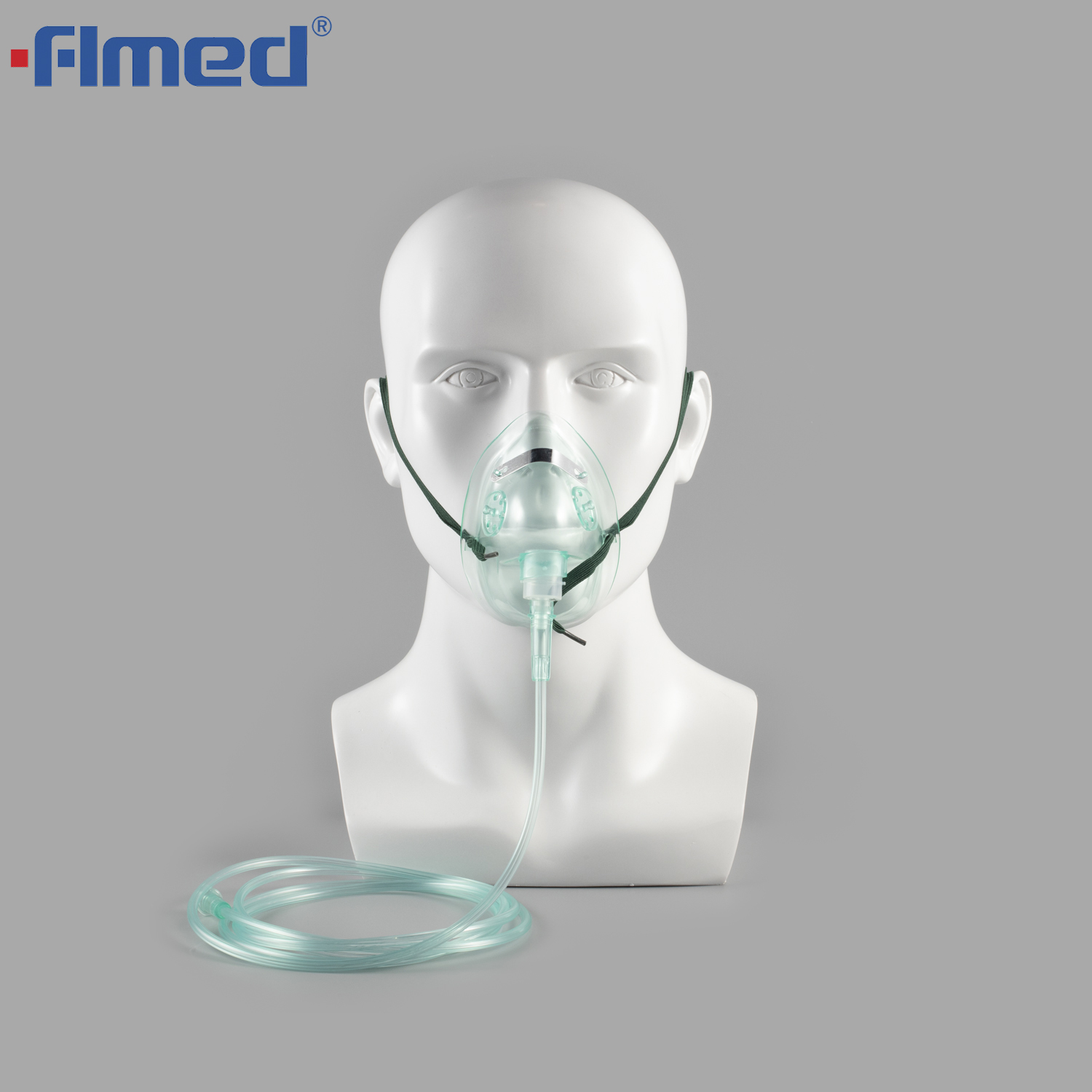 Педиатрические одноразовые кислородные маски с трубками