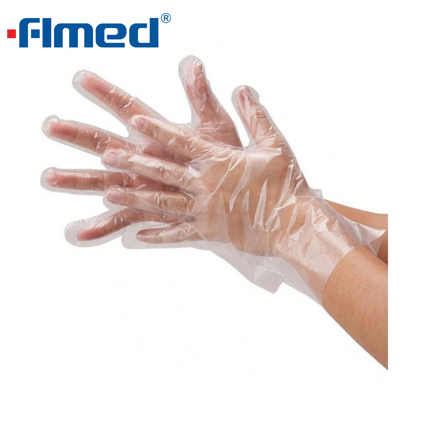 Одноразовые перчатки HDPE Бес свободного для базового медицинского осмотра 